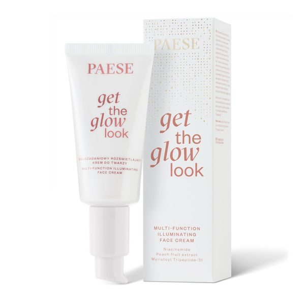 Daudzfunkcionāls izlīdzinošs un izgaismojošs krēms Paese Get The Glow Look Multi-Function Illuminating Face Cream