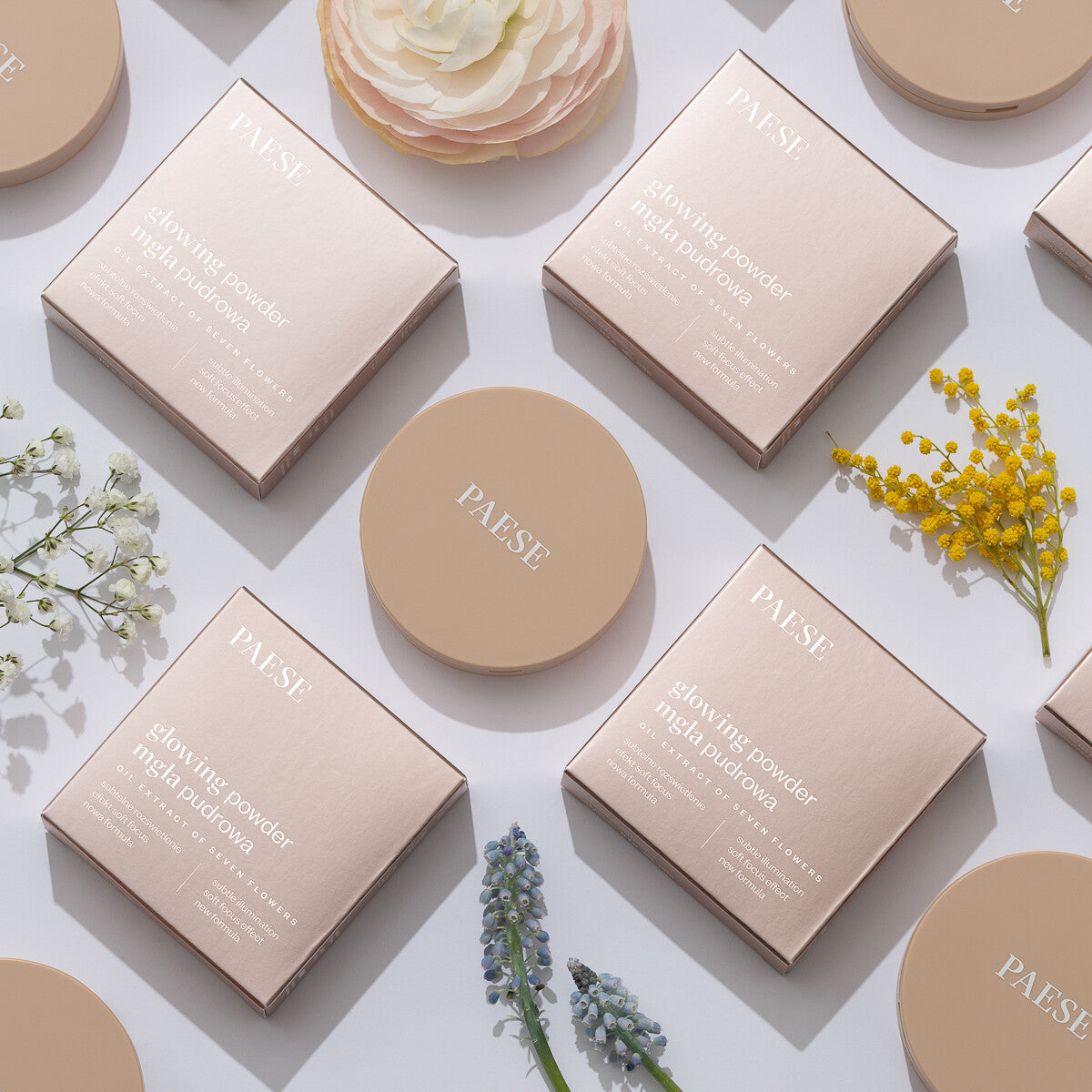 Mirdzošais pūderis Paese Glowing Powder