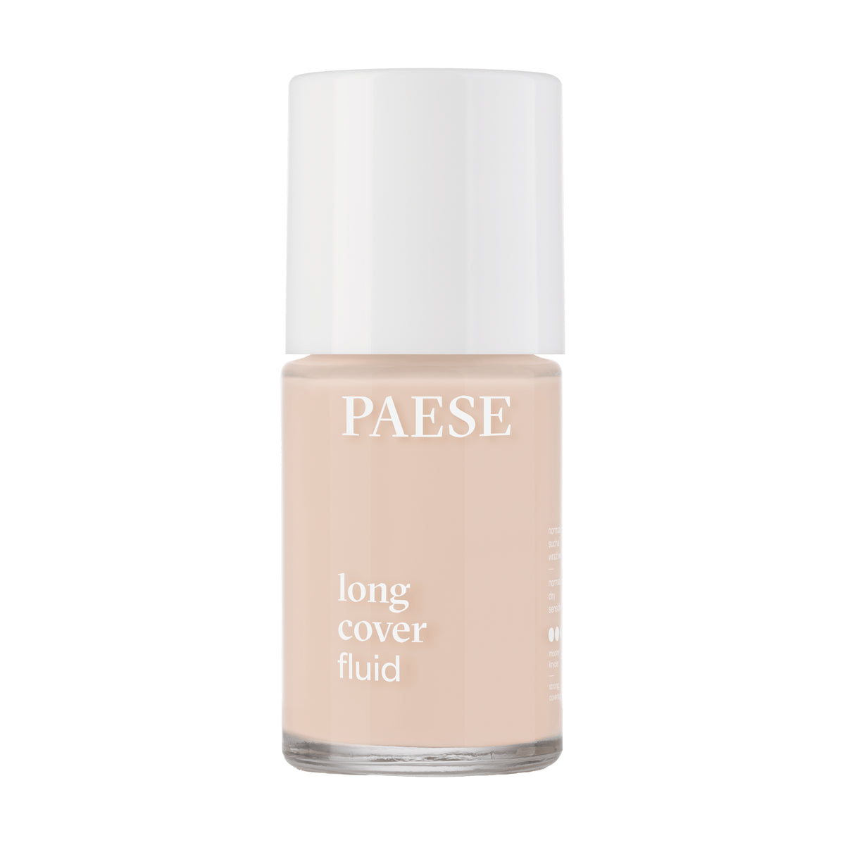 Tonālais līdzeklis Paese Long Cover Fluid