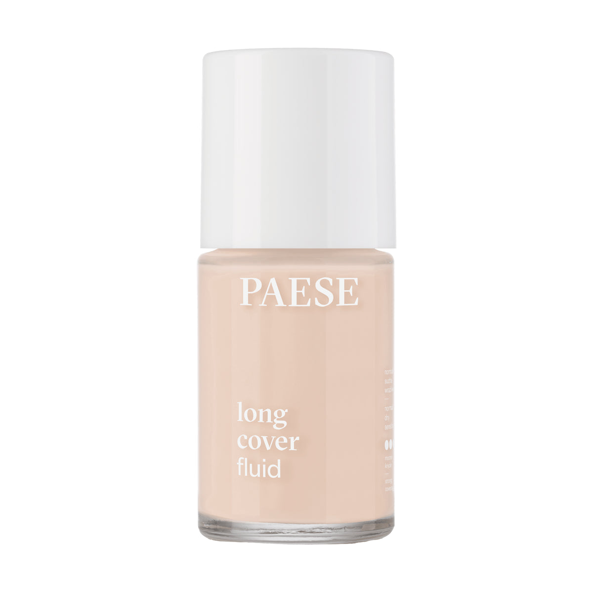 Тональный крем длительного действия Paese Long Cover Fluid