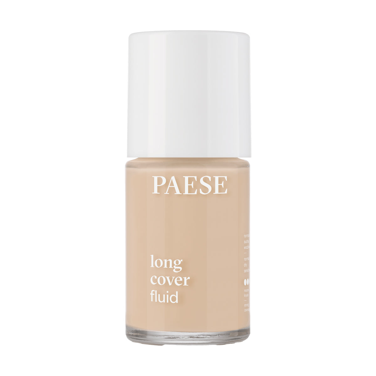 Тональный крем длительного действия Paese Long Cover Fluid