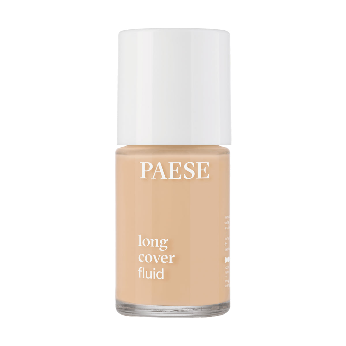 Тональный крем длительного действия Paese Long Cover Fluid