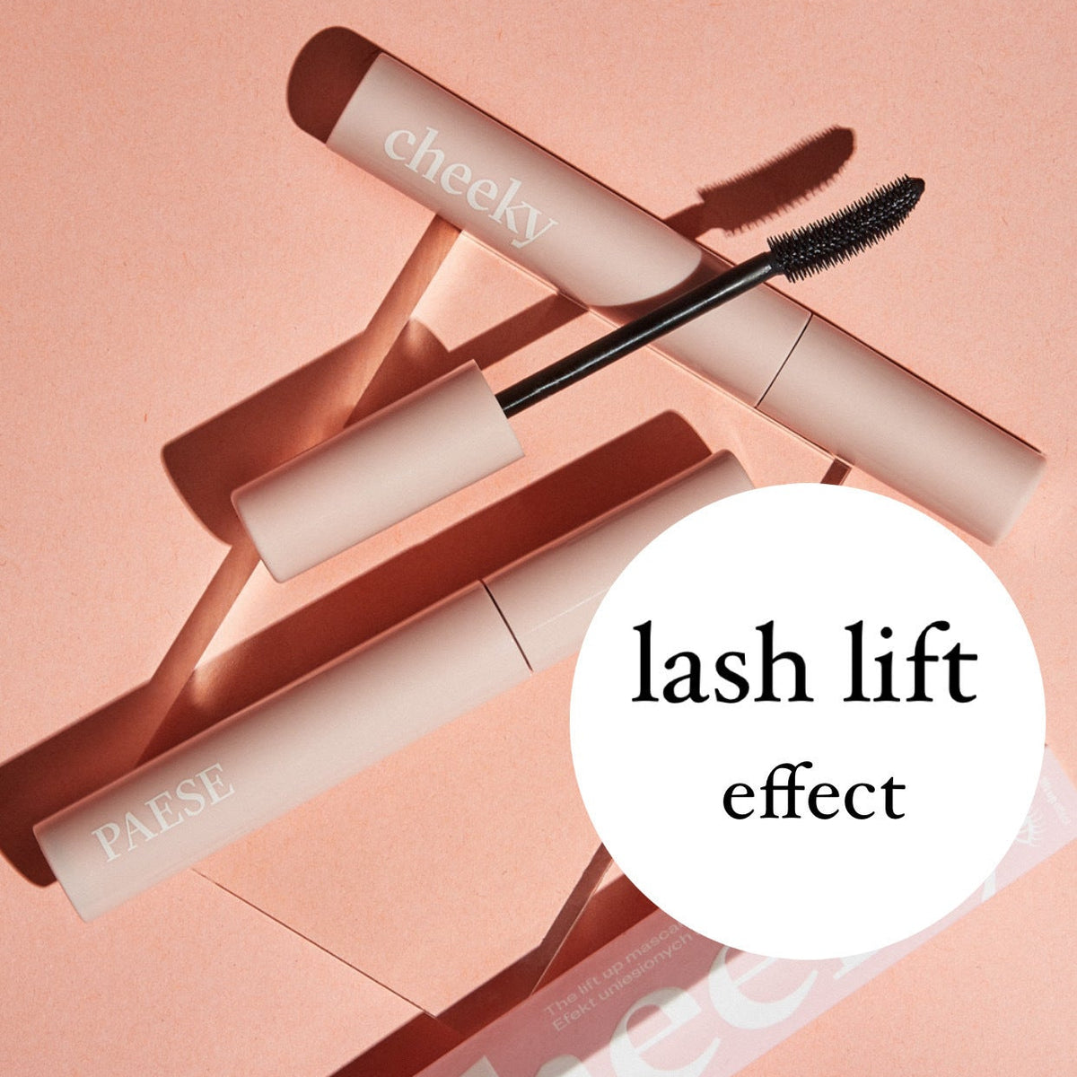 Ilgnoturīga skropstu tuša Paese The Lift Up Mascara Cheeky