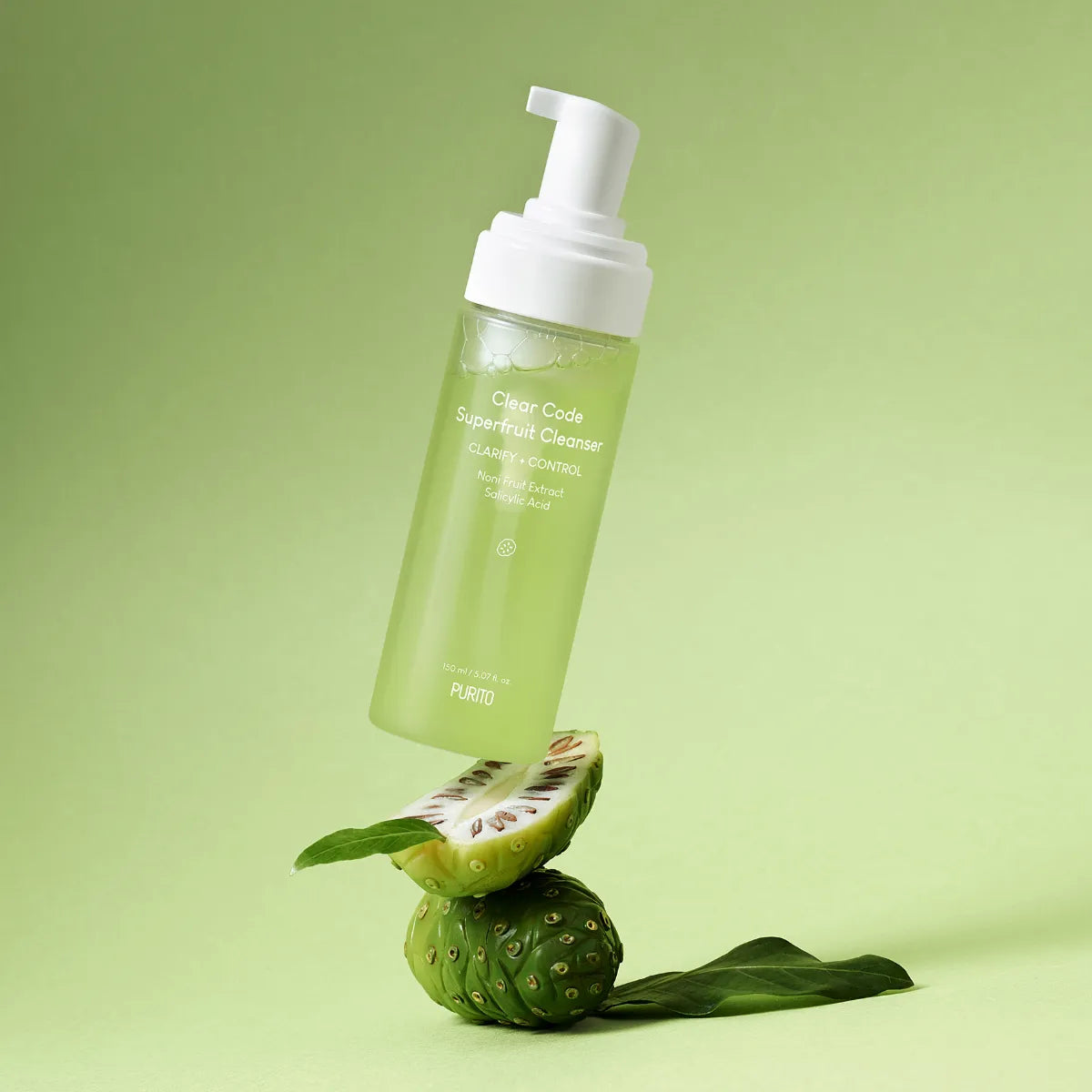 Противовоспалительная пенка для умывания Purito Clear Code Superfruit Cleanser