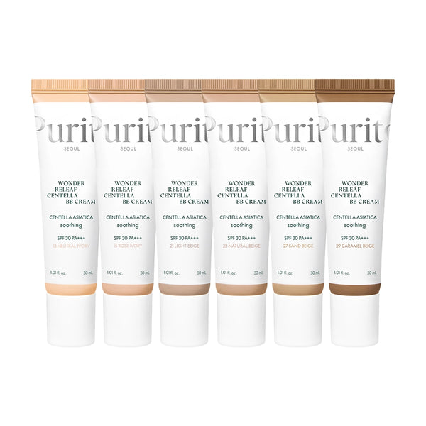 BB krēms ar Āzijas centellas ekstraktu Purito Seoul Wonder Releaf Centella BB Cream