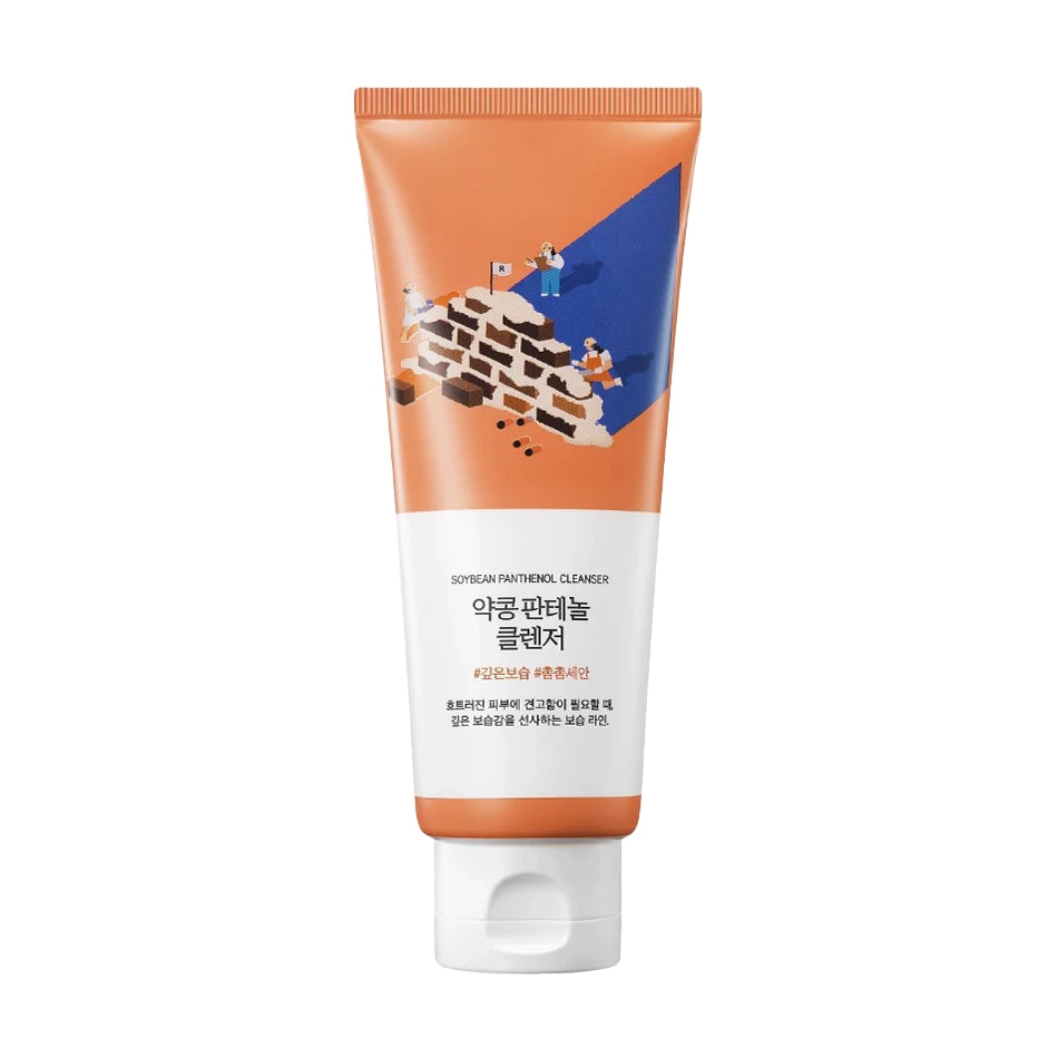 Maigi attīrošas putiņas ROUND LAB Soybean Panthenol Cleanser