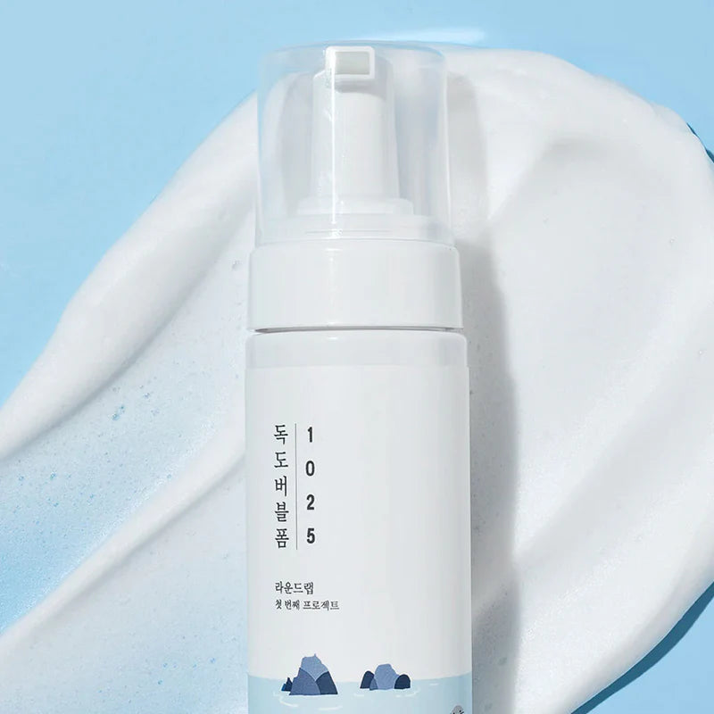 Attīrošas burbuļojošās putiņas ar jūras ūdeni Round Lab 1025 Dokdo Bubble Foam