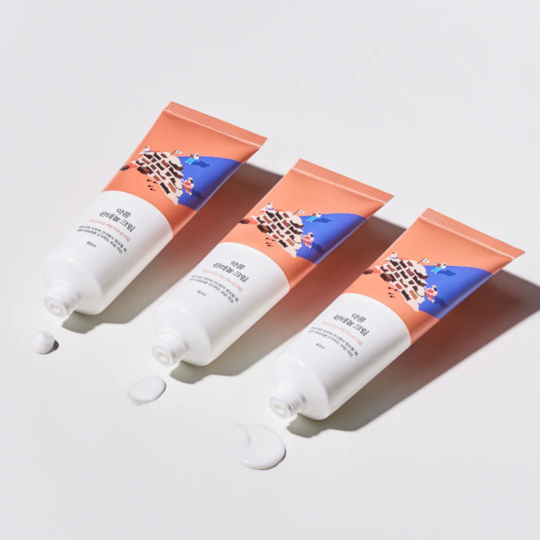 Aizsargbarjeru stiprinošs krēms ar melno soju un pantenolu Round Lab Soybean Panthenol Cream