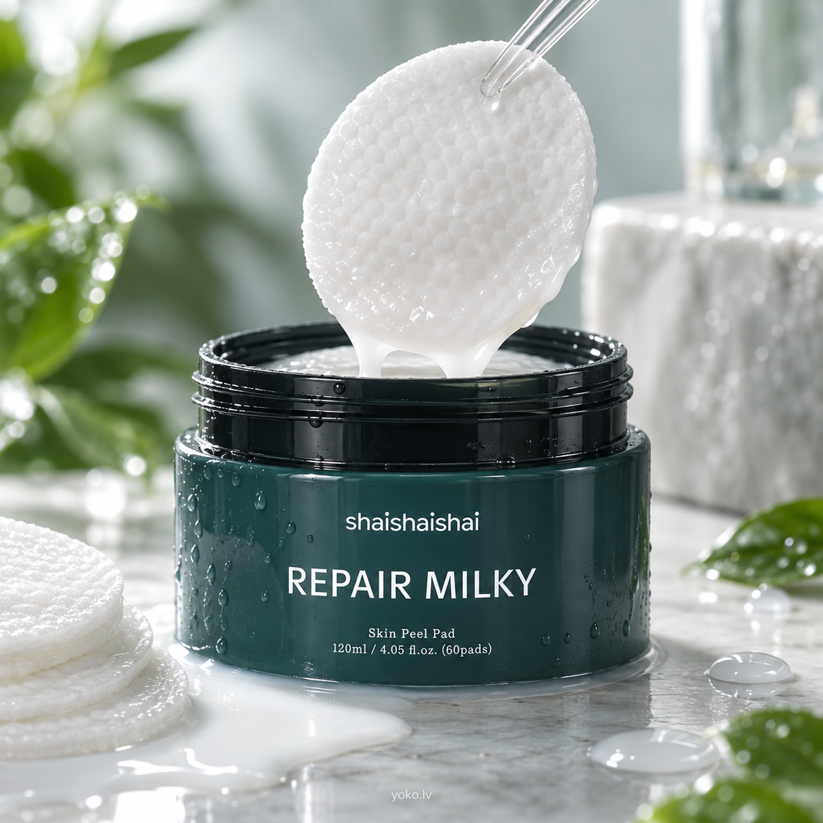 Pīlinga spilventiņi Shaishaishai Repair Milky Skin Peel Pad