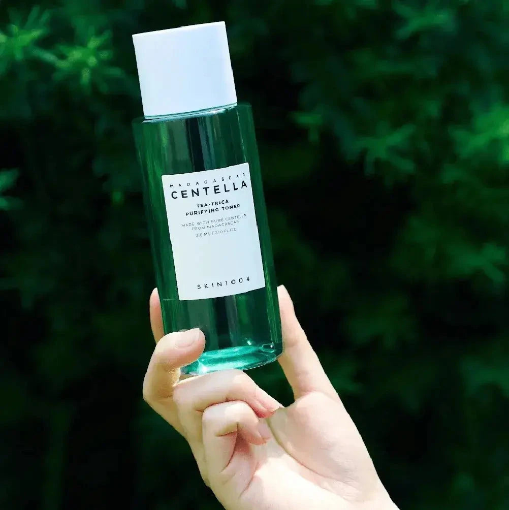 Pretiekaisuma toniks ar tējas koku SKIN1004 Madagascar Centella Tea-Trica Purifying Toner