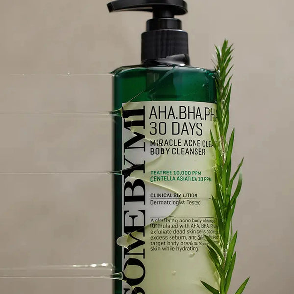 Attīroša dušas želeja problemātiskai ādai SOME BY MI AHA.BHA.PHA 30 Days Miracle Acne Body Cleanser