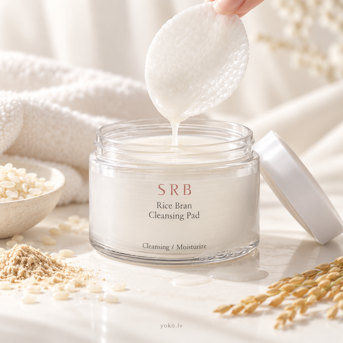 Attīrošie spilventiņi SRB Rice Bran Cleansing Pad