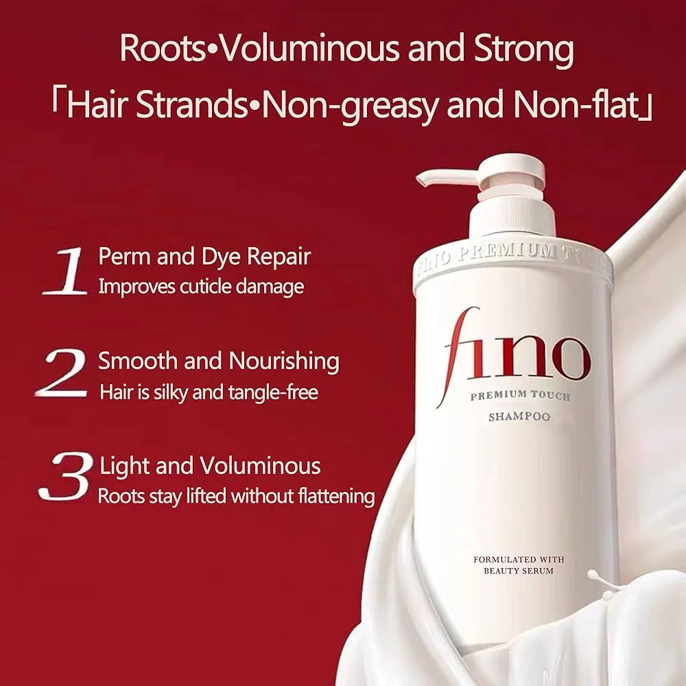 Восстанавливающий шампунь Shiseido Fino Premium Touch Shampoo