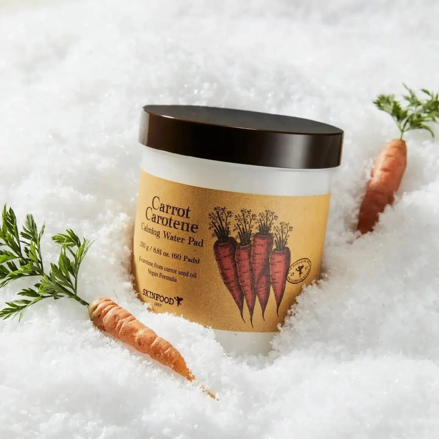 Тонизирующие пэды Skinfood Carrot Carotene Calming Water Pad