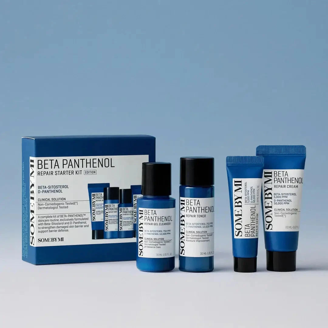 Kompleksa ādas kopšana Some By Mi Beta Panthenol Repair Starter Kit