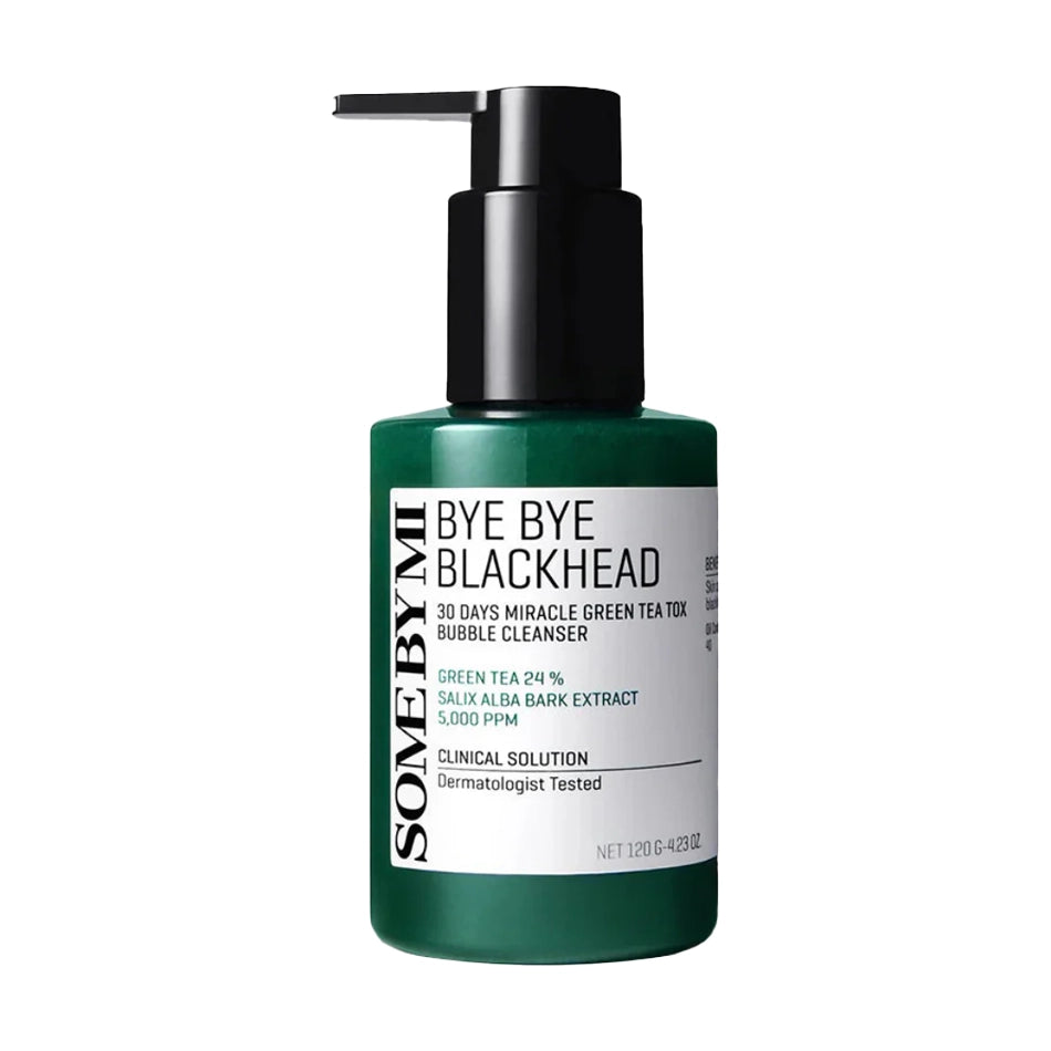 Skābekļa attīrošs līdzeklis pret melnajiem punktiem Some By Mi Bye Bye Blackhead Bubble Cleanser