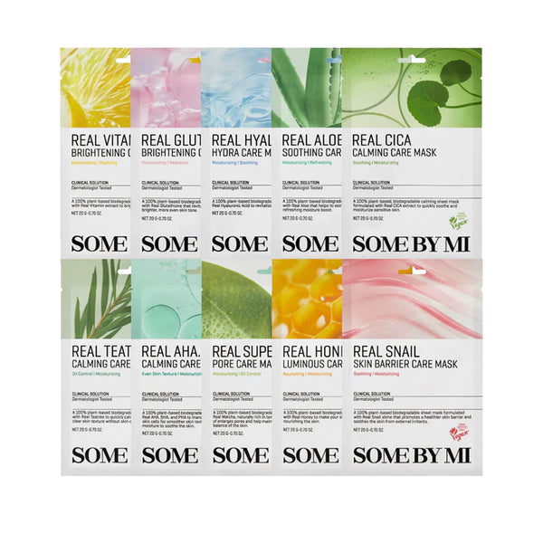 Daudzfunkcionālas auduma maskas Some By Mi Real Care Mask