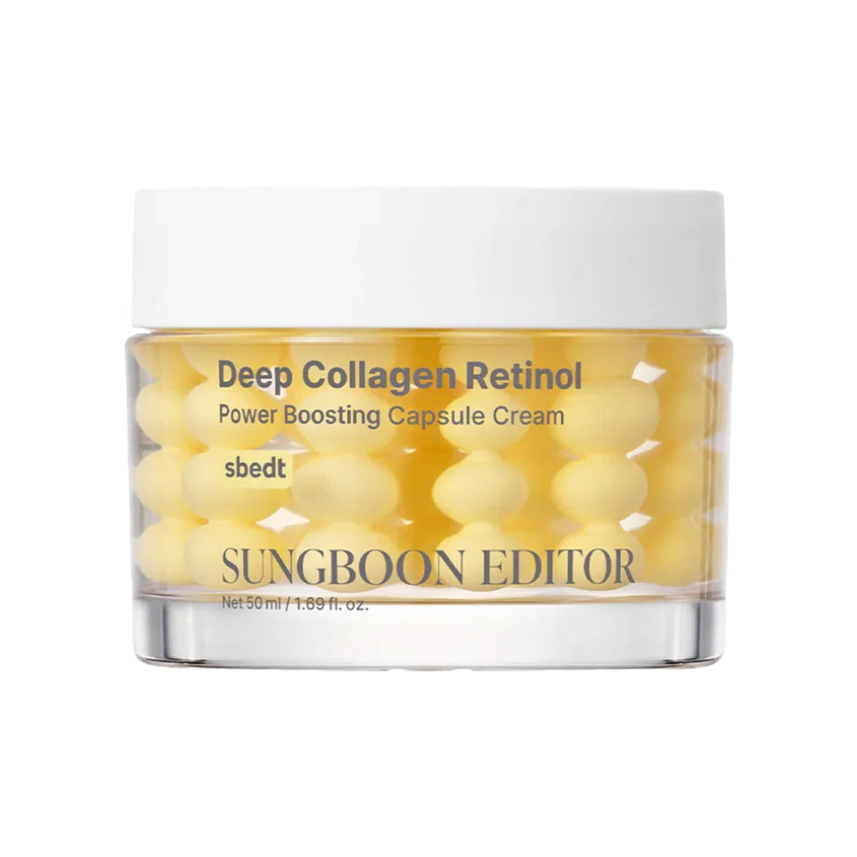 Kapsulu sejas krēms Sungboon Editor Deep Collagen Retinol Power Boosting Capsule Cream