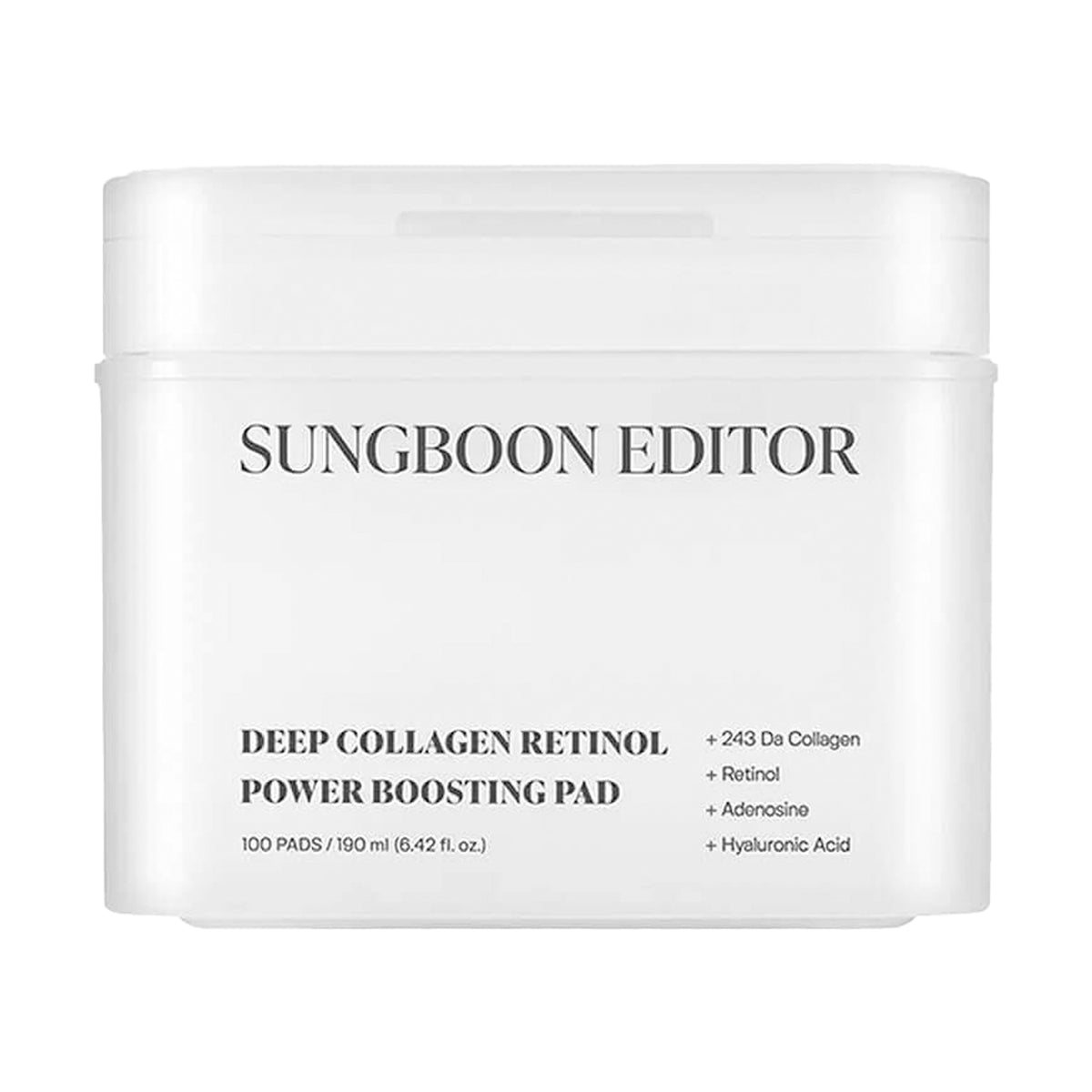 Пэды с ретинолом Sungboon Editor Deep Collagen Retinol Power Boosting Pad