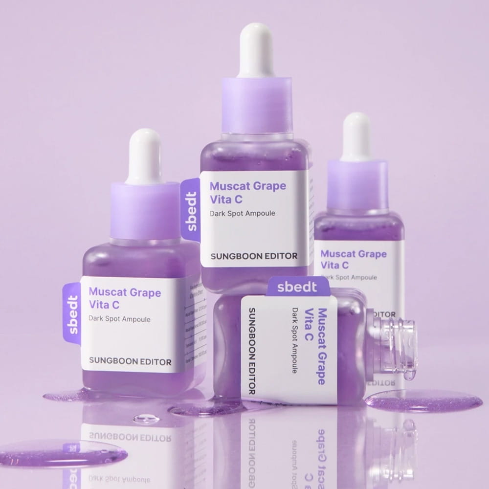 Ампула для выравнивания тона кожи Sungboon Editor Muscat Grape Vita C Brightening Ampoule