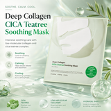 Nomierinoša sejas maska Sungboon Editor Deep Collagen Cica Teatree Soothing Mask