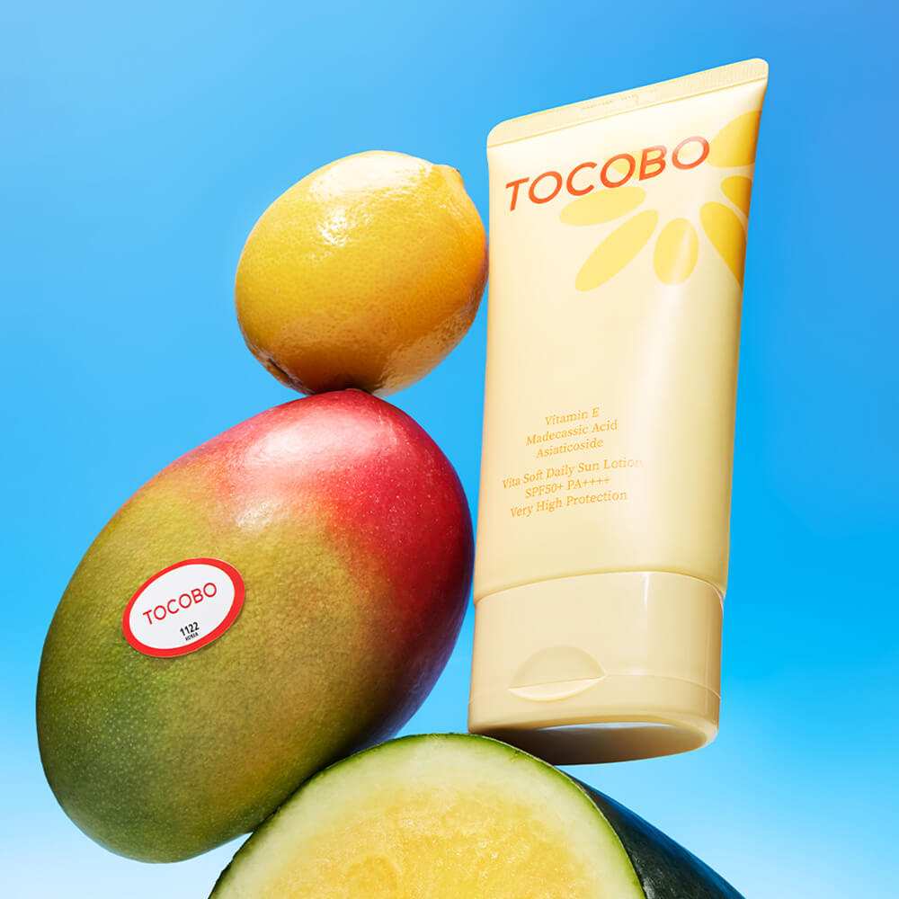 Лёгкий солнцезащитный лосьон Tocobo Vita Soft Daily Sun Lotion SPF50+ PA++++