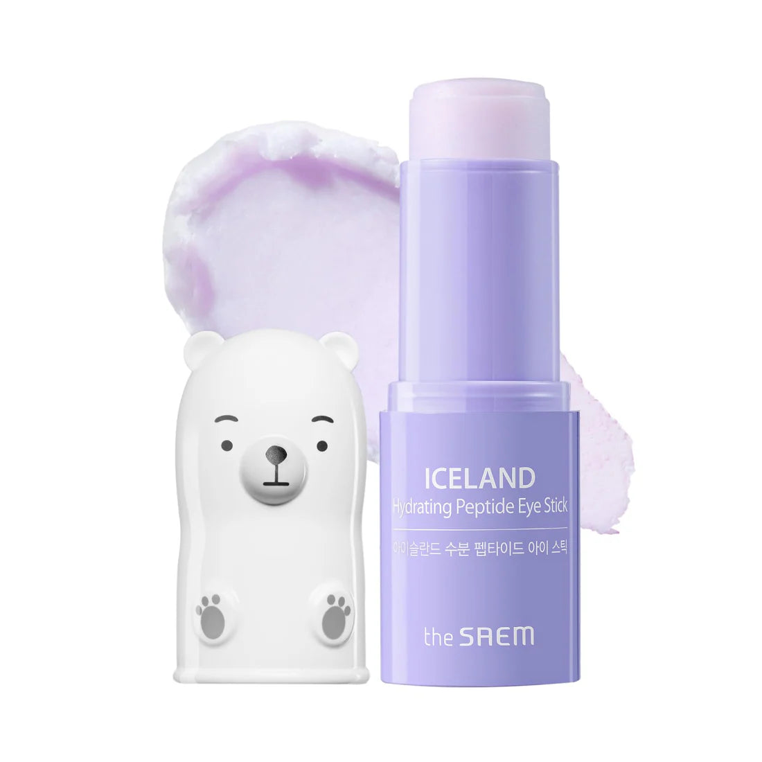 Mitrinošs acu zonas zīmulis The Saem Iceland Hydrating Peptide Eye Stick
