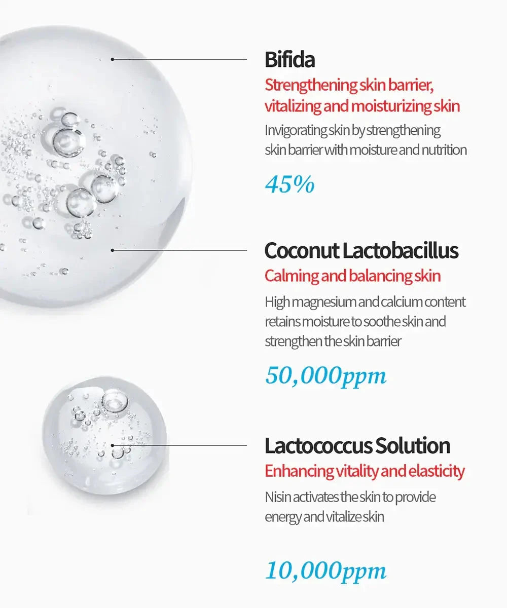 Atjaunojoša esence ar probiotiķu kompleksu Tocobo Bifida Biome Essence