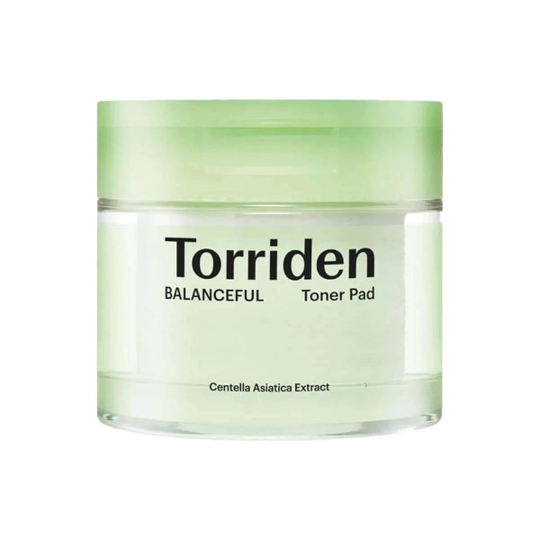 Nomierinošs toniks-spilventiņi Torriden Balanceful Cica Toner Pad