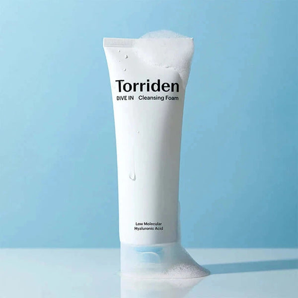 Attīrošās putiņas ar hialuronskābi Torriden DIVE-IN Low Molecular Hyaluronic Acid Cleansing Foam