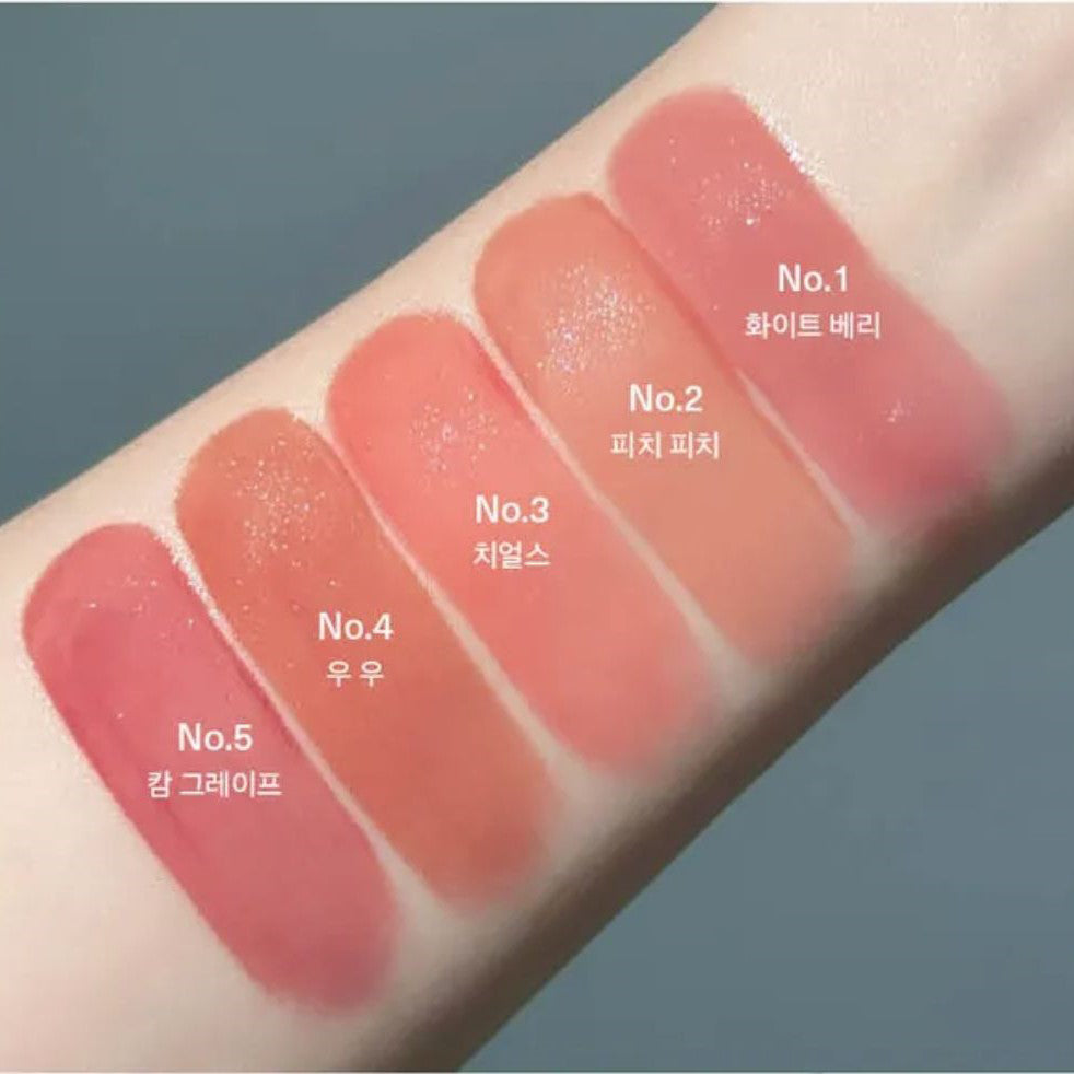 Увлажняющий блеск-тинт для губ с сияющим финишем UNLEASHIA Berry Shot Lip Tint