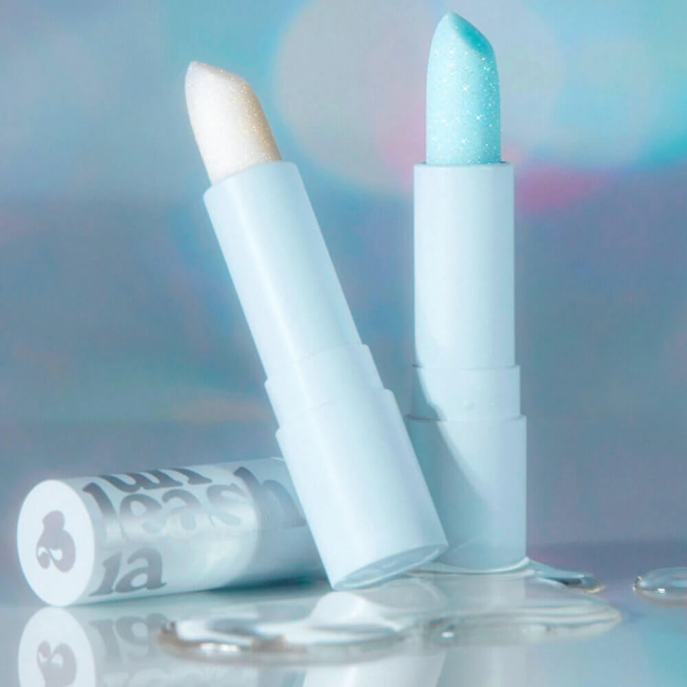 Vegāns mirdzošs lūpu balzams UNLEASHIA Glacier Vegan Lip Balm