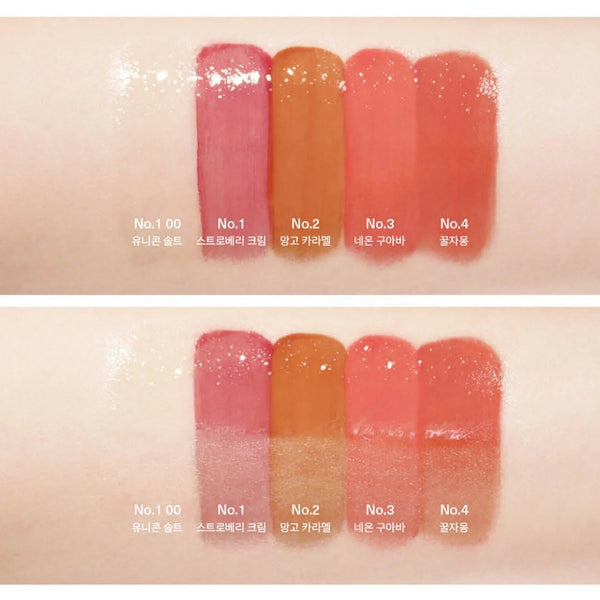 Lūpu spīdums-plamperis ar mitrinošu un apjomu palielinošu efektu UNLEASHIA Sisua Popcorn Syrup Lip Plumper