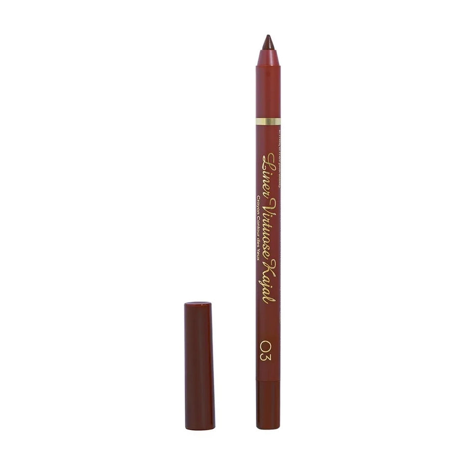 Noturīgs gēla acu zīmulis Vivienne Sabo Liner Virtuose Kajal Eye Pencil