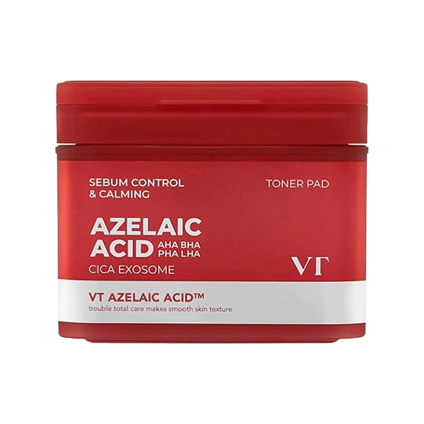 Skābju tonerspilventiņi problemātiskai ādai VT Cosmetics Az Care Toner Pad