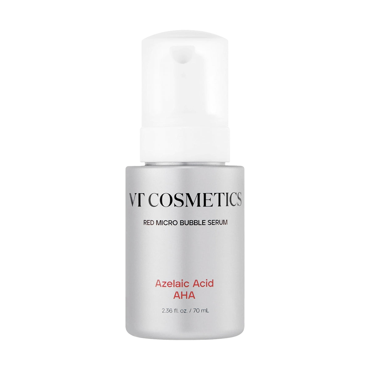 Burbuļserums ar azelaīnskābi VT Cosmetics Red Micro Bubble Serum Azelaic Acid AHA