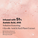Burbuļserums ar azelaīnskābi VT Cosmetics Red Micro Bubble Serum Azelaic Acid AHA