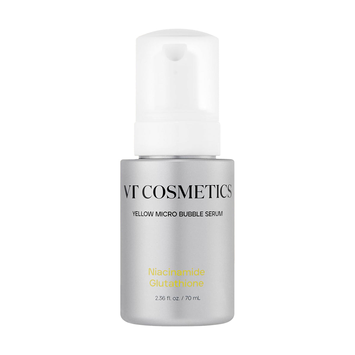 Пузырьковая сыворотка против пигментации VT Cosmetics Yellow Micro Bubble Serum Niacinamide Glutathione