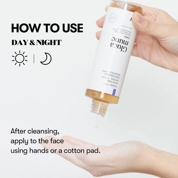 Atjaunojošs toniks sausai ādai VT Cosmetics Glucamune Toner