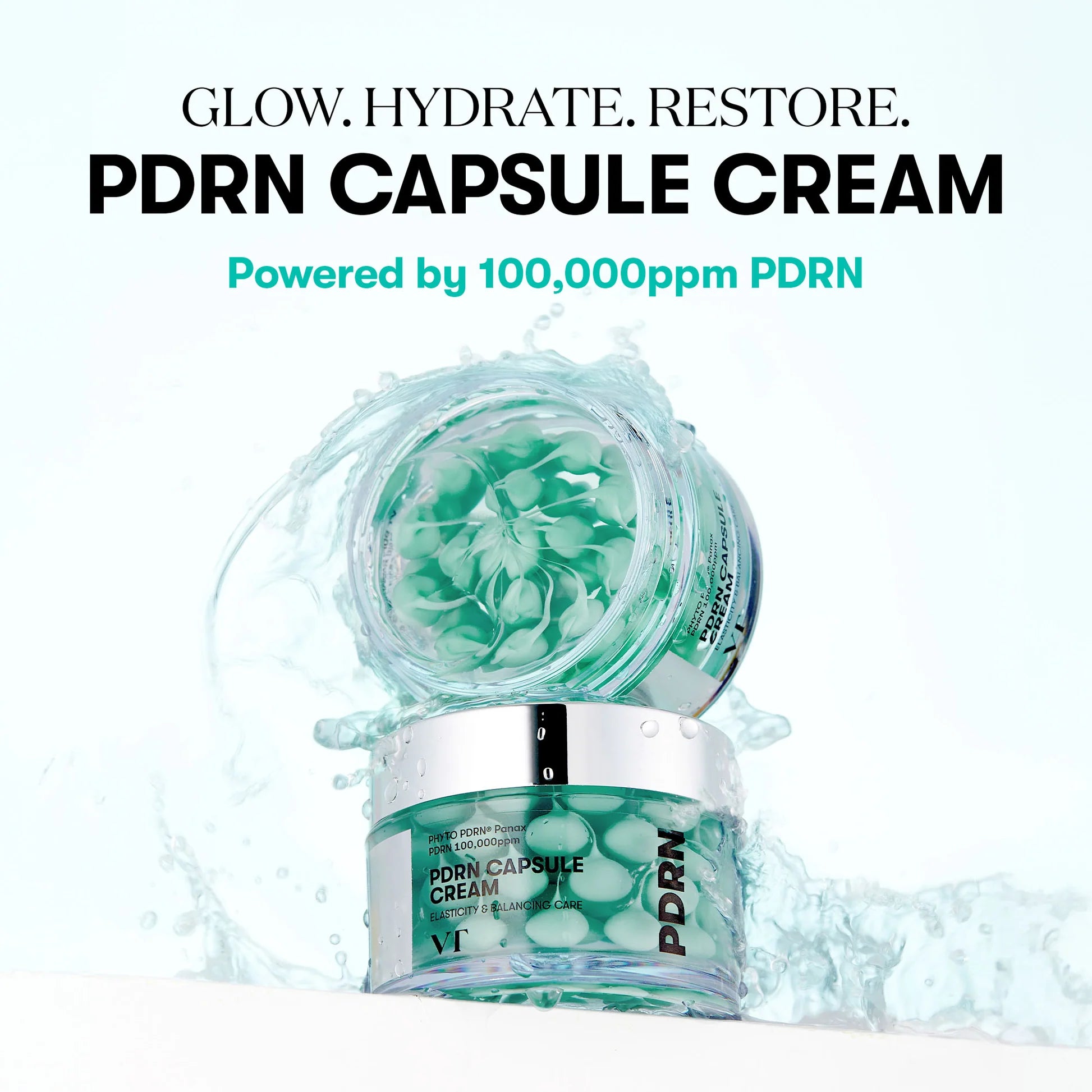 Kapsulu krēms ar PDRN un peptīdiem VT Cosmetics PDRN Capsule Cream 100