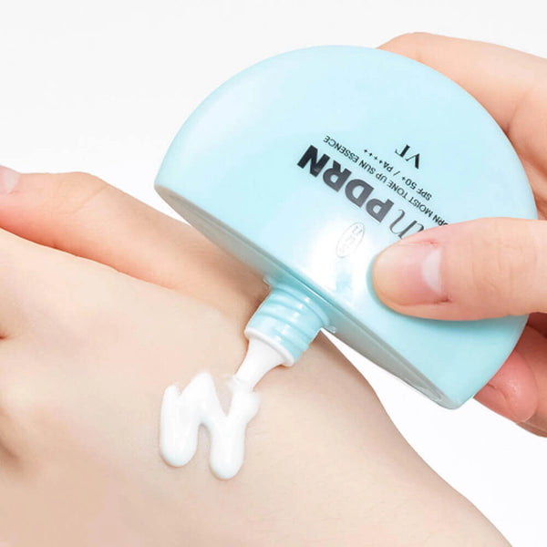 Saules aizsardzības esence VT Cosmetics PDRN Moist Tone Up Sun Essence SPF50+ PA++++