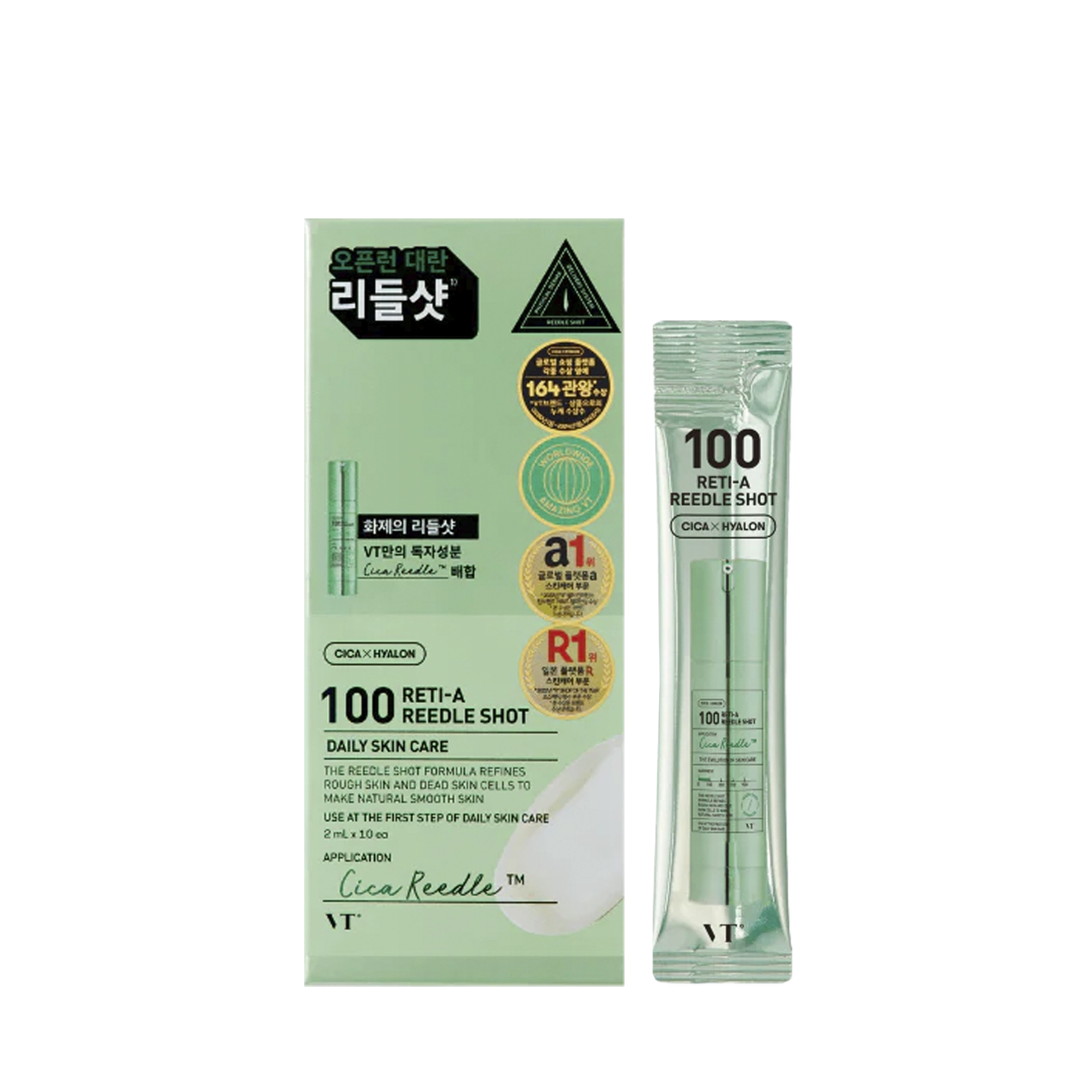 Serums-būsteris ar mikroadatām un retinolu VT Cosmetics Reti-A Reedle Shot 100