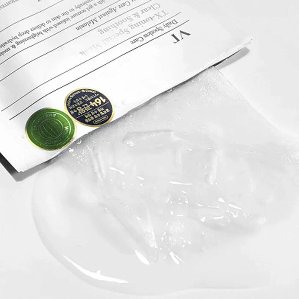 Izgaismojoša auduma sejas maska VT Cosmetics TX-Toning Special Mask