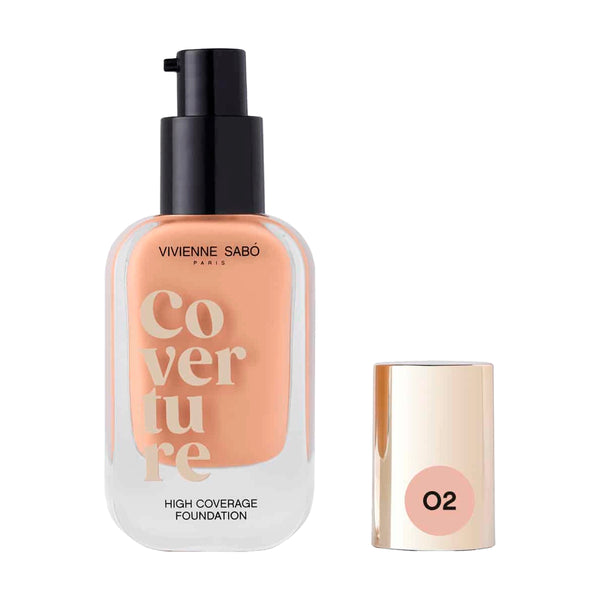 Стойкий тональный крем Vivienne Sabo High Coverage Foundation Coverture