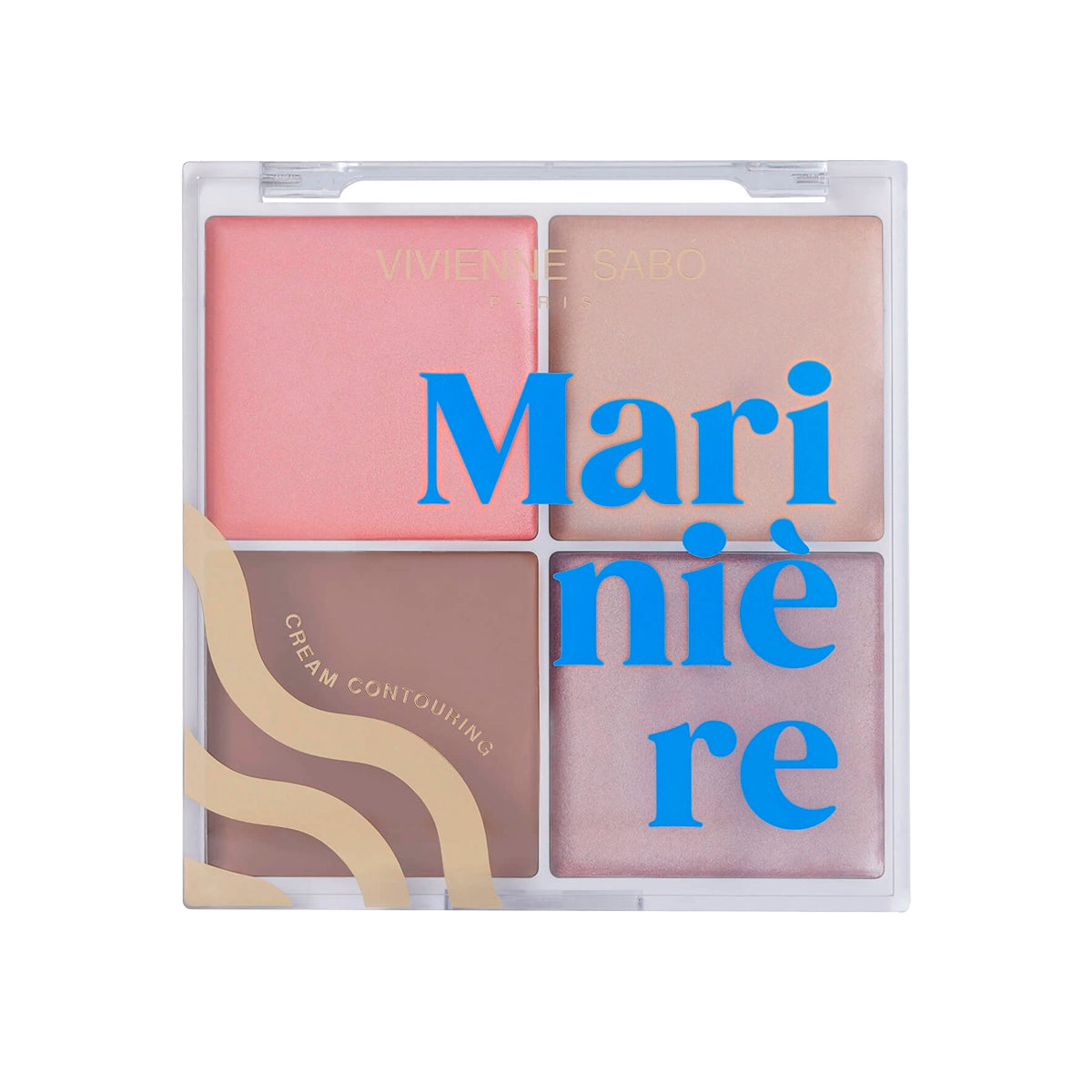 Кремовая палетка для контурирования лица Vivienne Sabo Mariniere Cream Face Contouring Palette