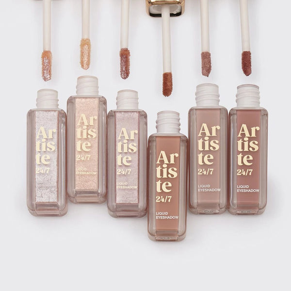 Жидкие тени с высокой пигментацией Vivienne Sabo Artiste Liquid Eyeshadow