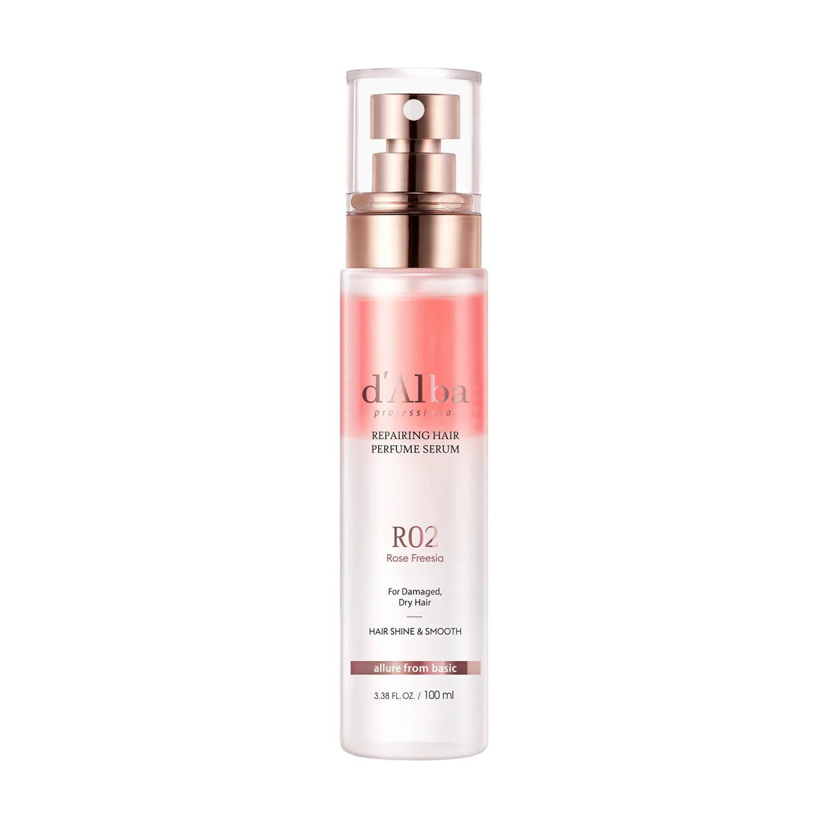 Парфюмированный спрей серум для волос d’Alba Professional Repairing Hair Perfume Serum
