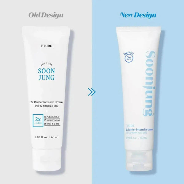 Nomierinošs aizsargbarjeras krēms Etude House SoonJung 2x Barrier Intensive Cream