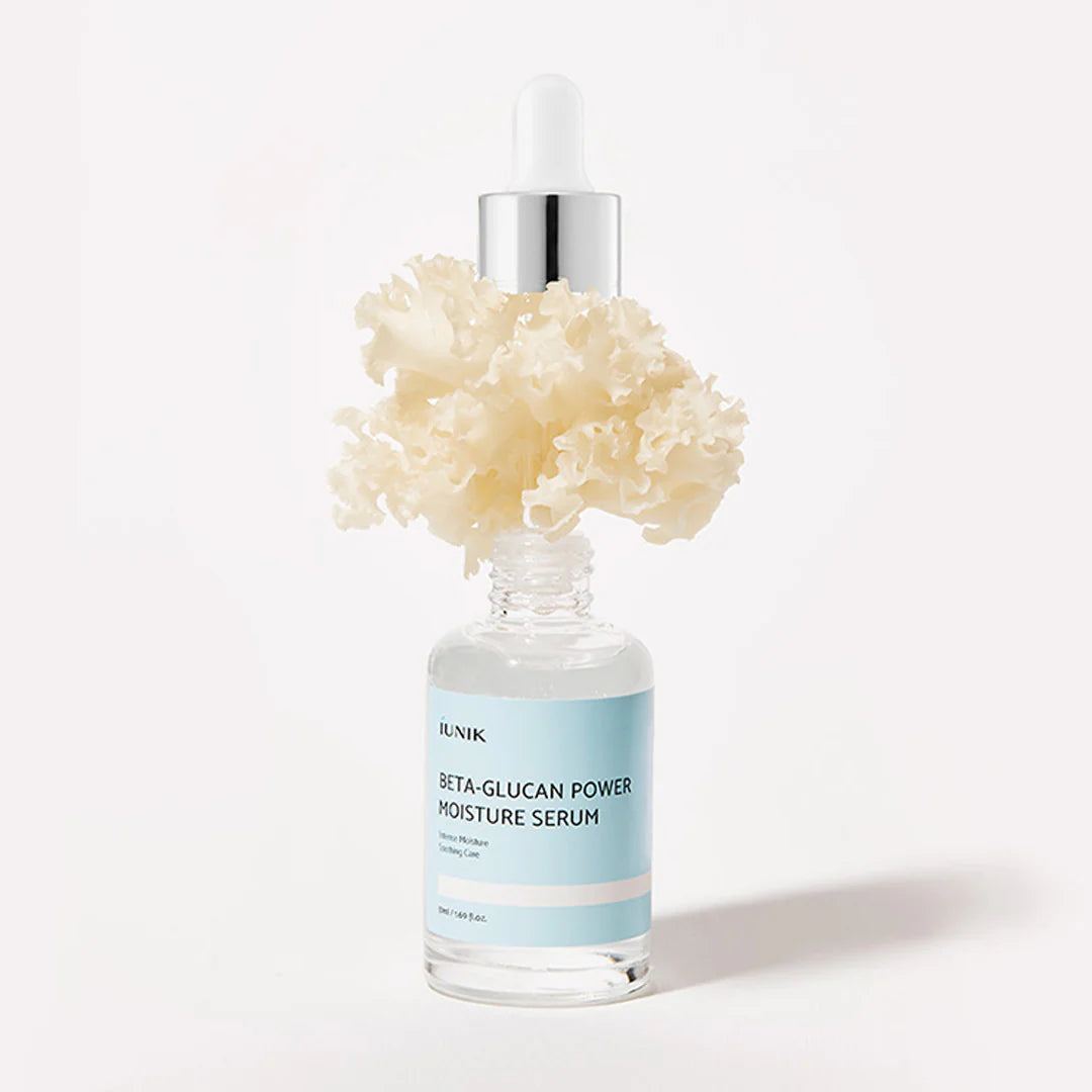 Mitrinošs serums ar 98% beta glikānu iUnik Beta Glucan Power Moisture Serum