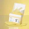 Balinoši vitamīniem bagāti spilventiņi ar niacinamīdu Numbuzin No.5 Vitamin-Niacinamide Concentrated Pad
